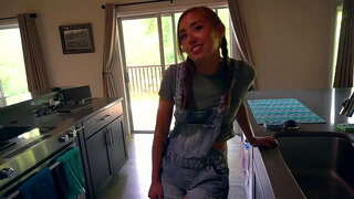 Halos Legal nga Balay Maglilinis Nakigsulti ngadto sa Sekso sa Camera sa: BrandiBraids