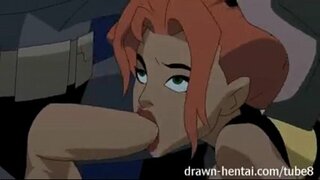 Batima e mulher Maravilha לעזאזל האישה-הנשר.