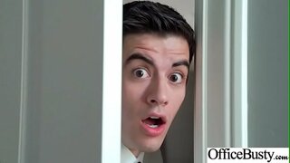 Lits Tüdruk (Diamond Jackson) Koos Ringi Tohutu Tissid Saada Naelutatud Office vid-09